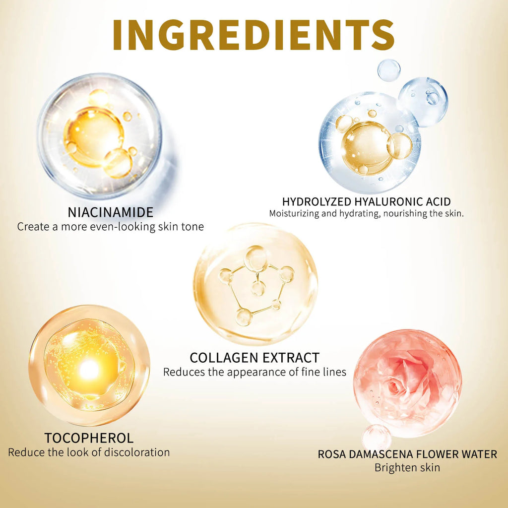 Mascarilla facial de colágeno para arrugas durante la noche, para el cuidado de la piel antienvejecimiento, hace que la apariencia de la piel, mascarilla hidratante más suave y más firme para mujeres