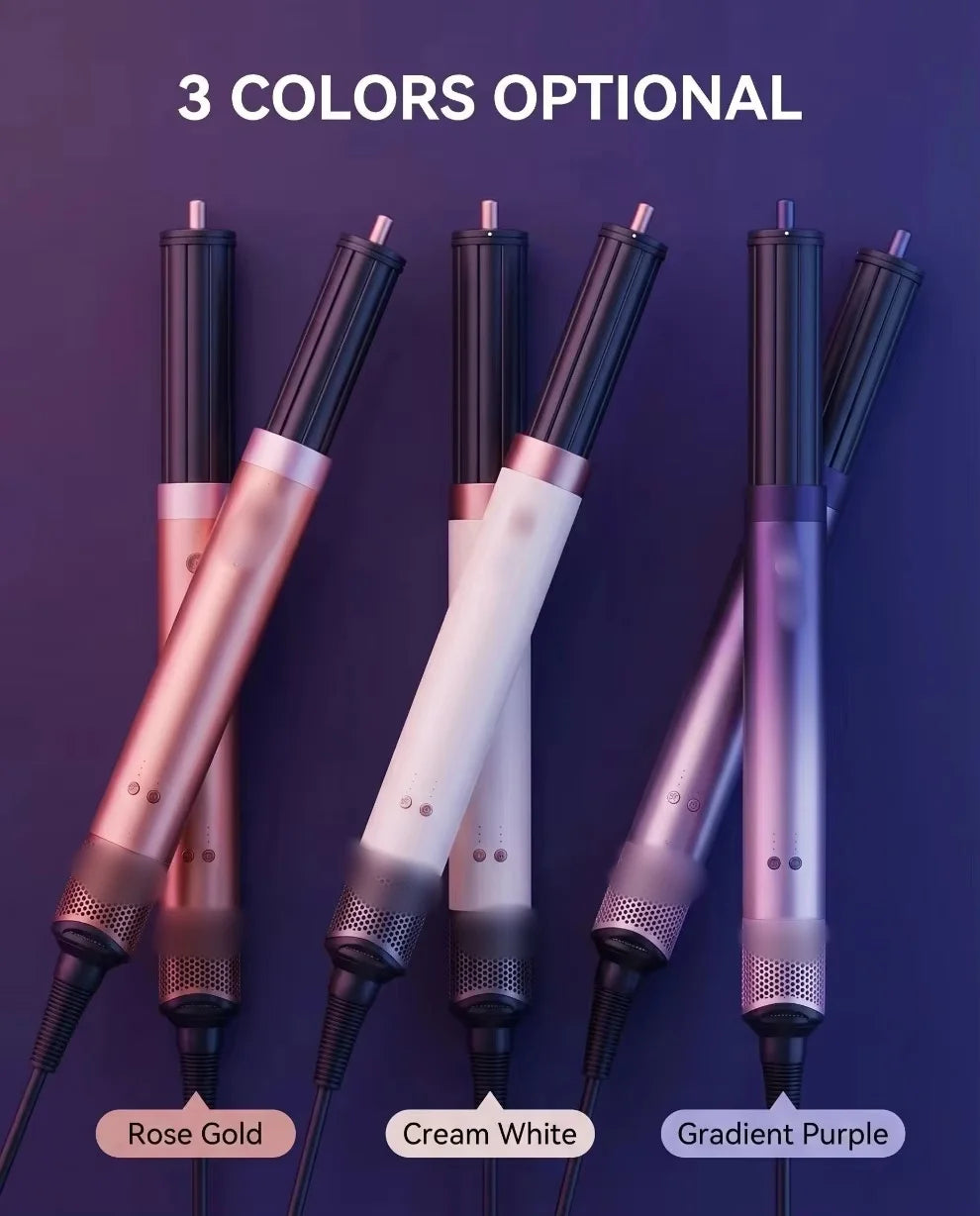 Secador de Pelo de Alta Velocidad 6 en 1, 150000 RPM, Secador Iónico con Difusor, Secado Rápido para Cabello Grueso y Rizado, Regalo para Mujeres