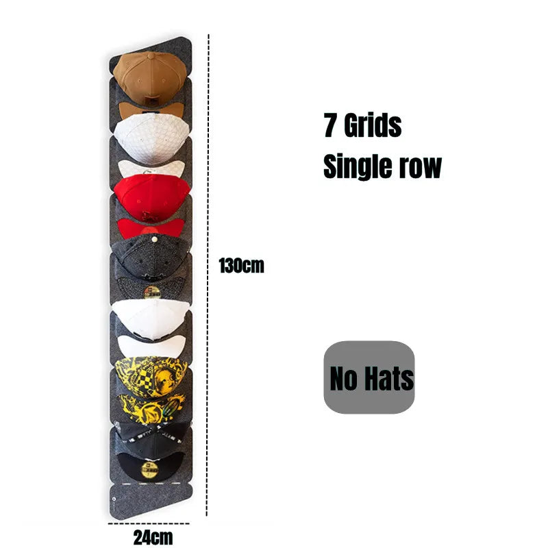 Estante de almacenamiento de sombreros de fieltro, soporte para gorra, Clip para bolsa de pared, organizador de armario, gorra de viaje con visera de béisbol, estantes para sombreros de montaje en pared, nuevo