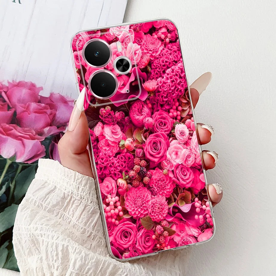 For Realme 14 5G Case Realme 14T RMX5078 New Luxury Painted Cover Soft Slim Phone Case For Realme 14X Realme14 T 5G Fundas Coque