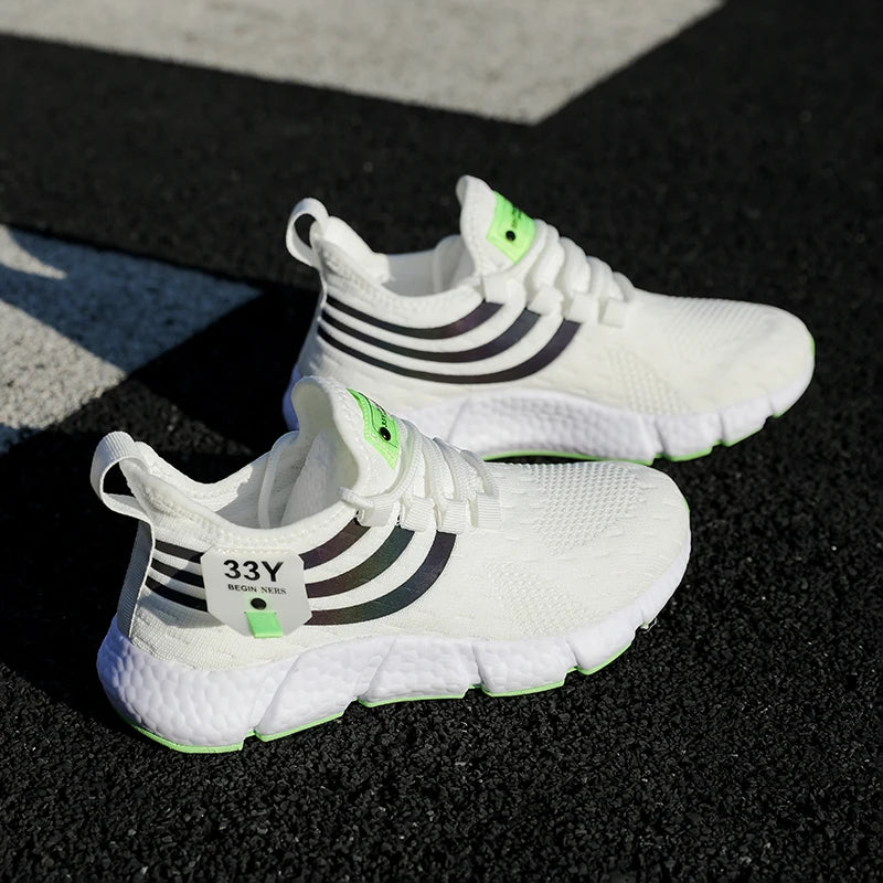 Zapatillas de deporte para hombre, zapatos informales clásicos transpirables, zapatillas de Tenis para hombre, novedad de 2024, zapatos cómodos de malla para exteriores para hombre, Tenis Masculino