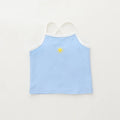 Ropa de verano para niños, camiseta sin mangas bonita de dibujos animados para niñas, chaleco informal coreano, camiseta bonita y dulce, disfraz para niñas 2024