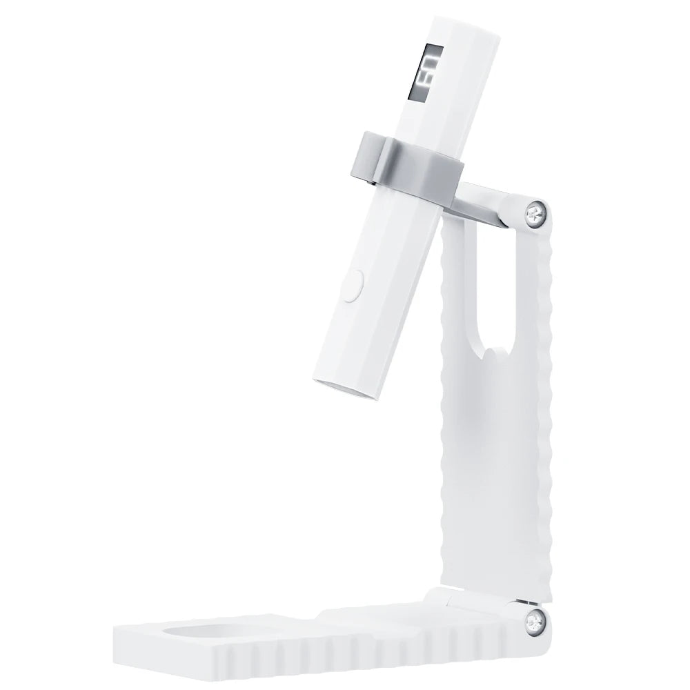 Lámpara UV LED para Uñas con Base Ajustable y Indicador LED, Secador de Uñas Profesional para Curado Rápido y Uñas de Gel
