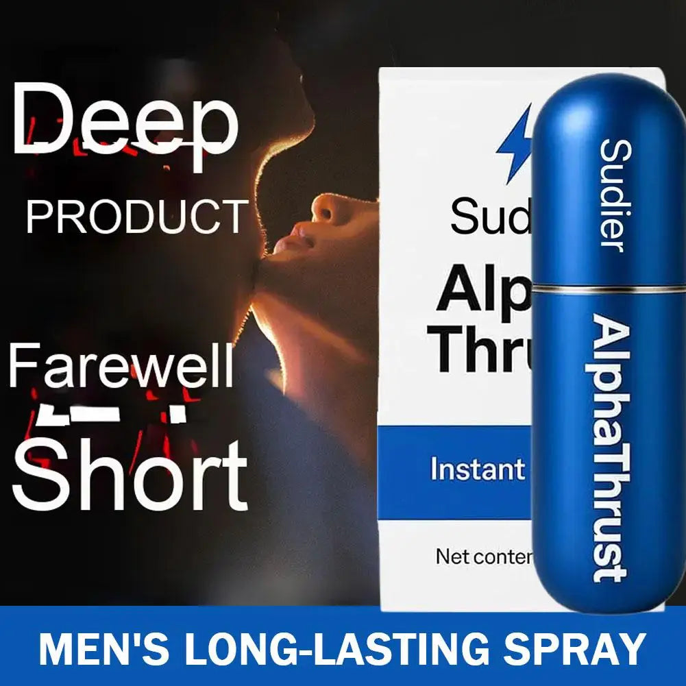 Spray duradero a base de plantas para hombres: spray retardante natural de 15 ml, soporte suave y duradero para momentos íntimos, spray de PE