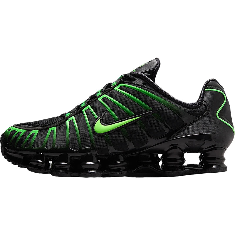 Zapatillas Nike genuinas Shox TL para hombre con pilar acolchado, a la moda, AV3595-012