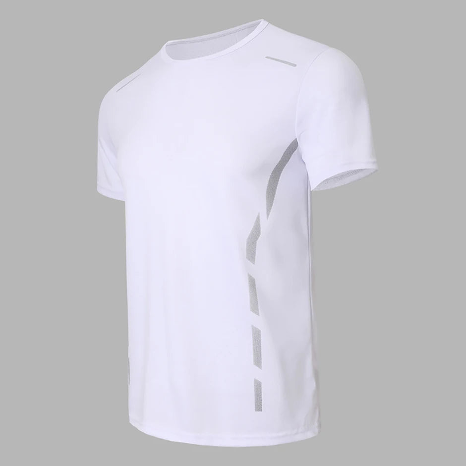 1/4 Uds. Camiseta deportiva de secado rápido de verano para hombre, camiseta holgada y cómoda de manga corta estampada a la moda para adolescentes, camiseta Joker para correr y Fitness