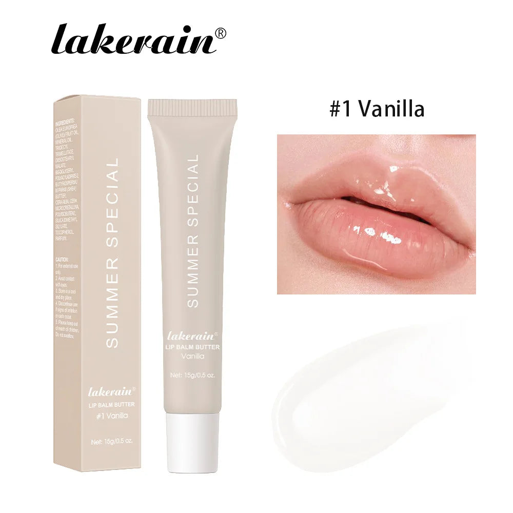 Bálsamo labial hidratante de verano, bálsamo labial hidratante para mantequilla, cuidado diario, bálsamo labial, maquillaje de aceite labial