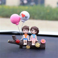 1 pieza, nueva rama de árbol, pareja, decoración de coche, decoración creativa de coche, accesorios creativos de moda para coche, adornos automotrices