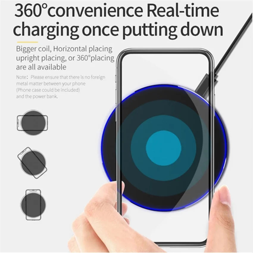 Cargador inalámbrico rápido de 100W, cargadores de teléfono móvil, soporte para iPhone 15, 14, 13, 12 Pro Max 8, estación de carga Samsung Xiaomi