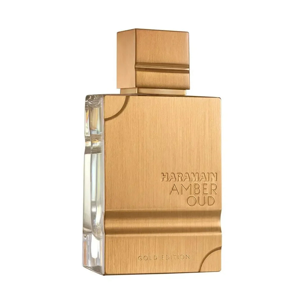 Al Haramain Amber Oud Gold EDP 60ml – Perfume Unisex de Larga Duración con Notas de Ámbar, Vainilla y Oud, Regalo de Lujo