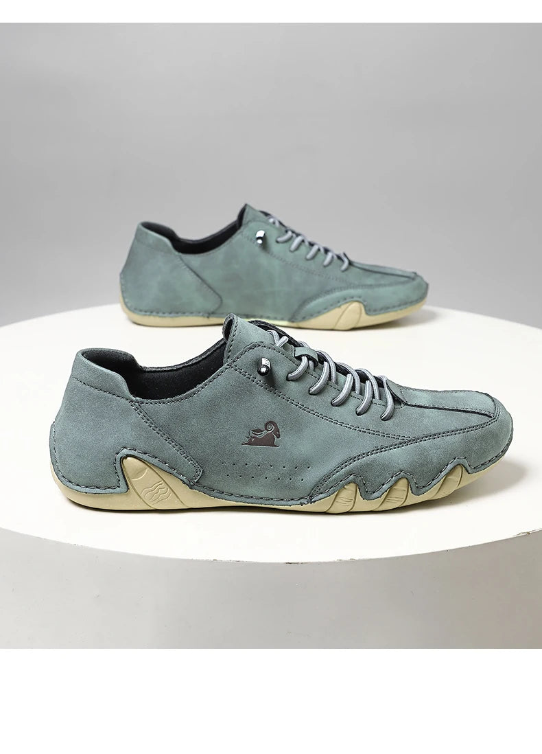 Zapatos de hombre para las cuatro estaciones, nuevos zapatos informales de talla grande, zapatos transpirables de suela suave a la moda para exteriores, zapatos deportivos para caminar para hombre