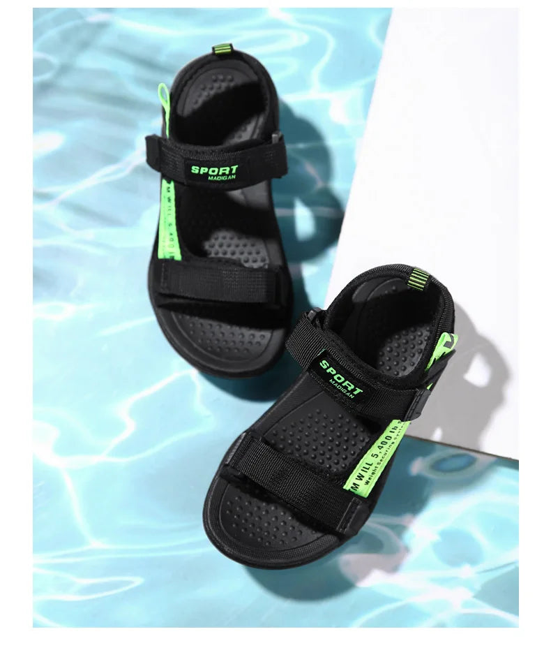 Sandalias de verano para niños, zapatillas de moda para niños y niñas, zapatos de playa al aire libre, calzado antideslizante, gran oferta