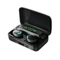 Audífonos Bluetooth F9, Sonido Estéreo 9D con Bajos Profundos, Audífonos Deportivos Manos Libres con Control Táctil, Audífonos Inalámbricos TWS, Resistentes al Agua