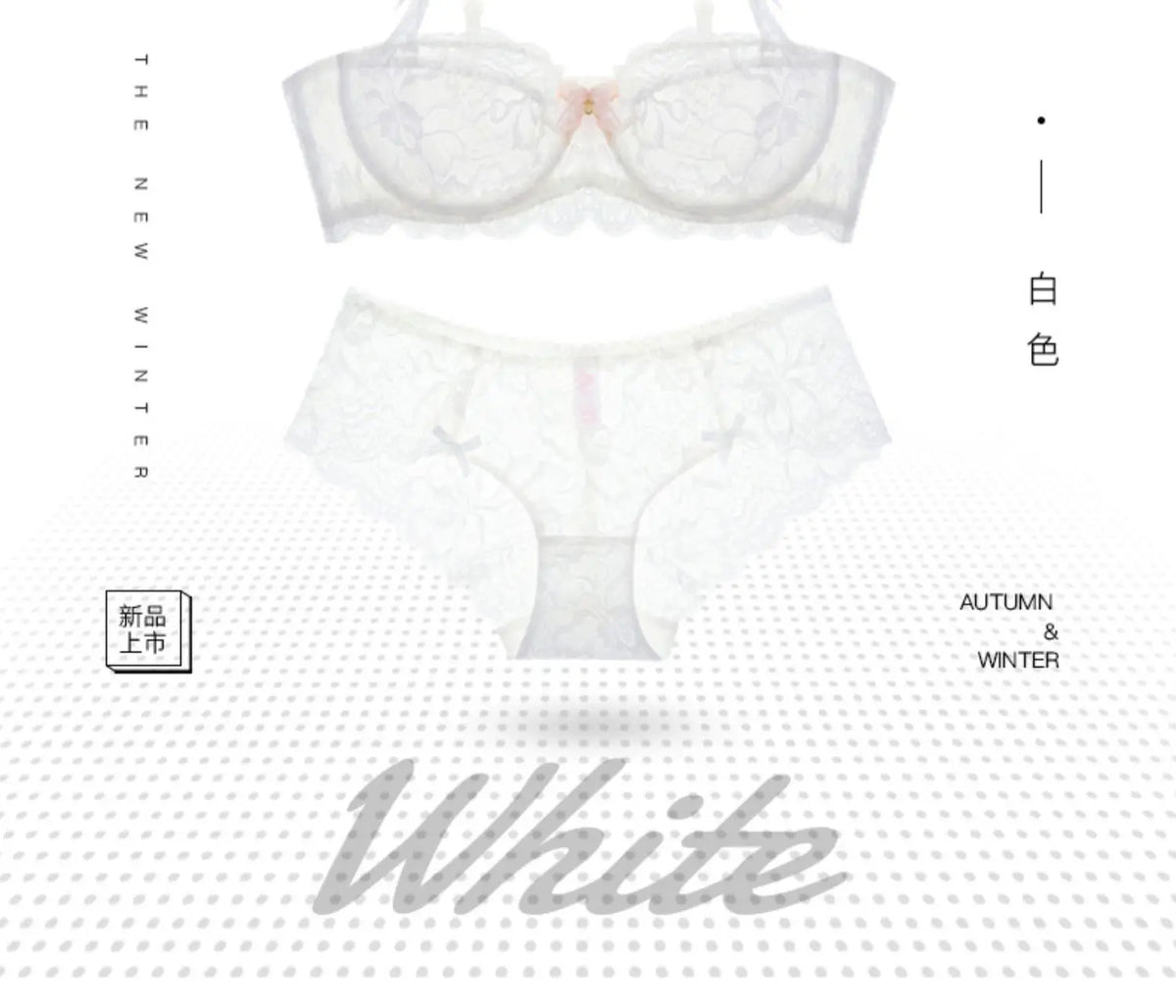 MOYISU-Conjunto de lencería de verano, sujetador minimalista de encaje francés transparente, bragas, ropa interior Sexy ultrafina para mujer, busto grande, bragas y sexys