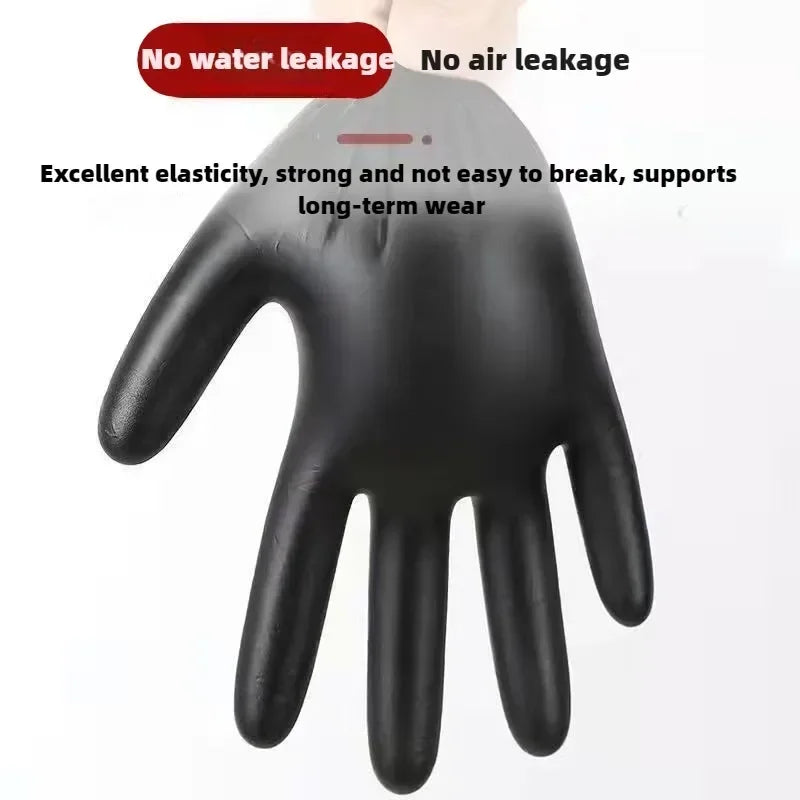 Guantes desechables de nitrilo impermeables para lavar platos, guantes de cocina para el hogar, guantes de limpieza para lavado de perros, guantes de látex para trabajo de alimentos