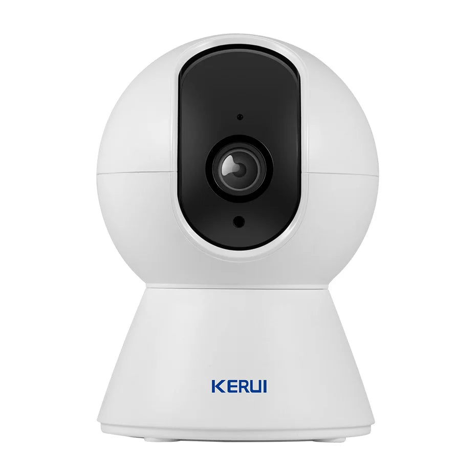 KERUI-minicámara IP inteligente Tuya de 5MP, videocámara inalámbrica para interiores, con WiFi, detección humana de IA, vigilancia CCTV, Monitor de bebé