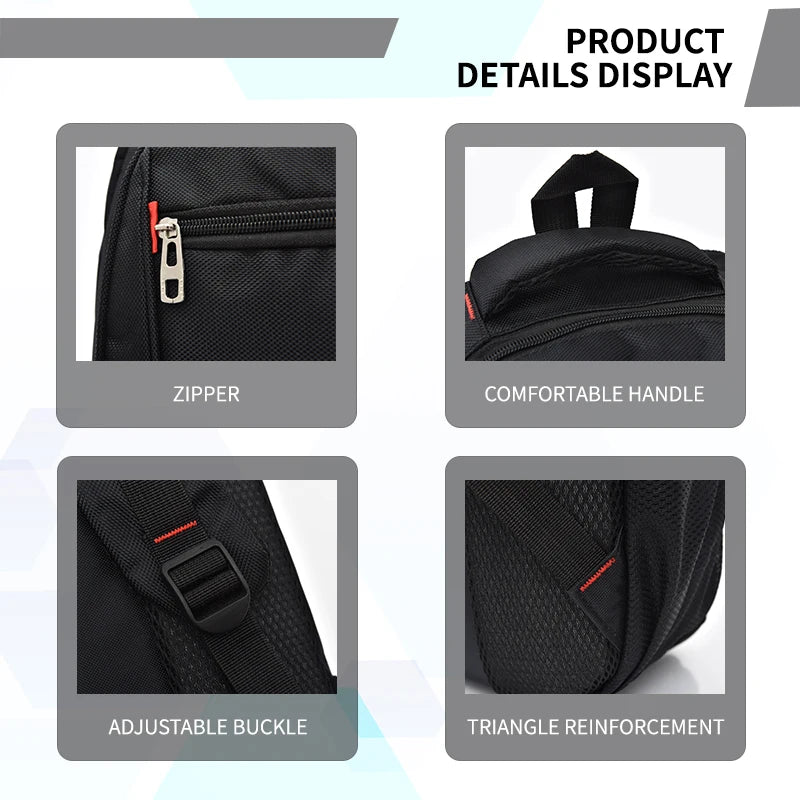 Mochila de Estilo Moderno para Hombre, Mochila Casual de Gran Capacidad, Bolsa de Viaje Multifuncional para Computadora, Mochila Escolar Mediana a Grande