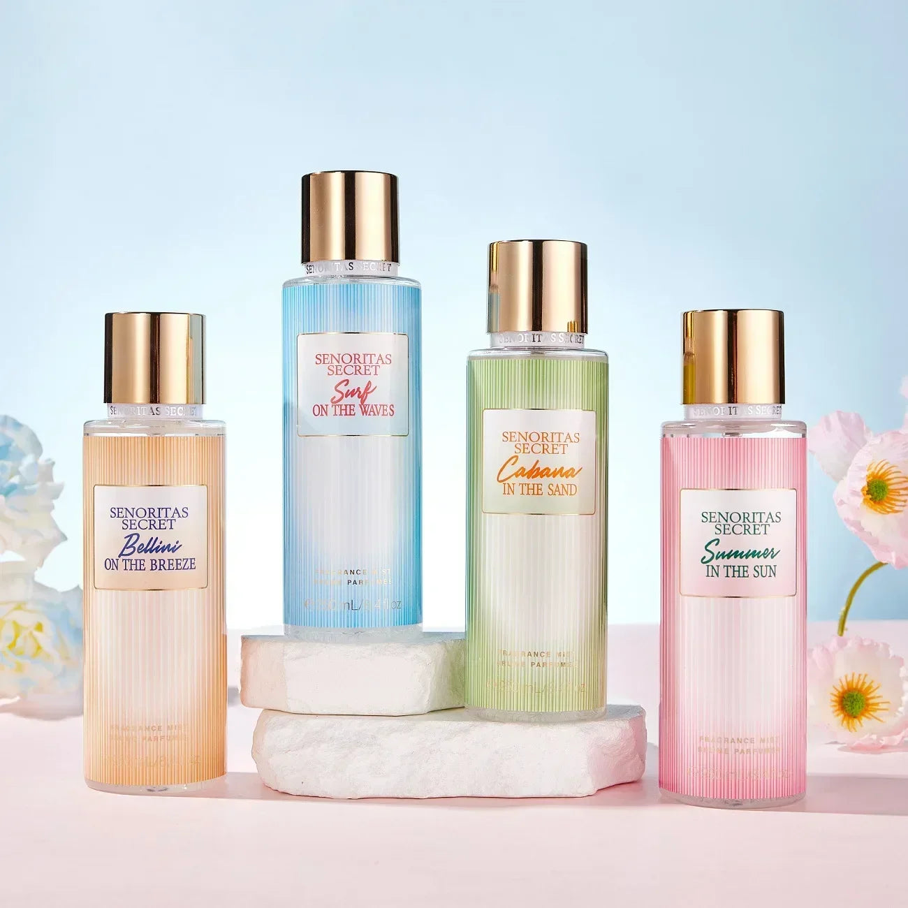 Spray corporal con fragancia ligera persistente para mujer con varios sabores Cuidado de la piel