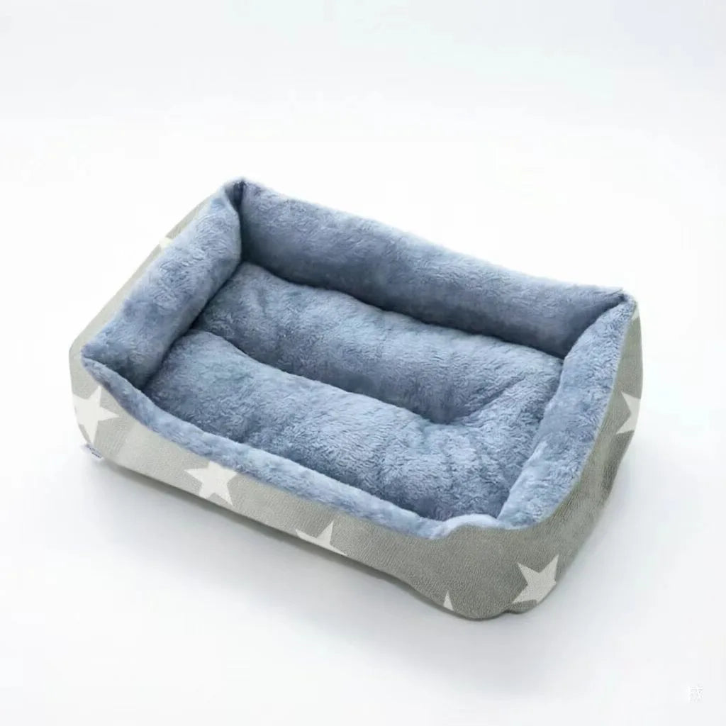 Cama Rectangular de Felpa Suave para Perros, Sofá Cálido Antideslizante para Gatos y Perros Pequeños, Cojín de Corduroy