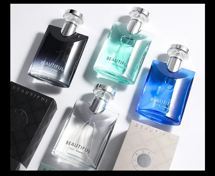 Fascination-Perfume para Hombre, 100ml, fragancia de Colonia de larga duración, aroma de té, feromonas para Hombre, fragancia Original en aerosol, Parfum para Hombre