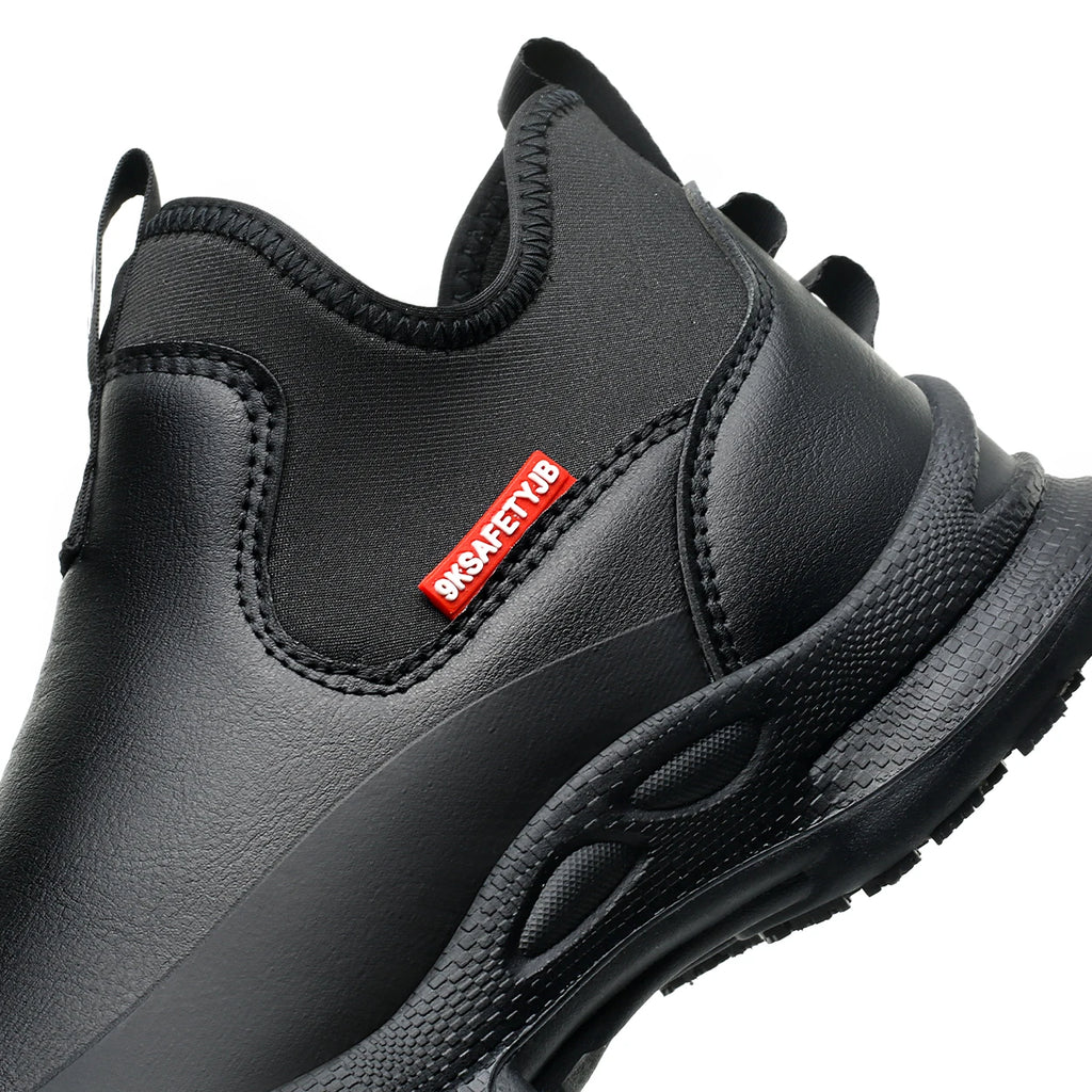 Zapatos de trabajo para Chef para hombre, calzado de cocina antideslizante resistente al aceite, zapatos de seguridad cómodos para restaurante, zapatos de cocina impermeables