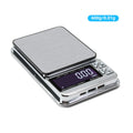 Báscula Digital para joyería, alta precisión, 200g/1000g x 0,01g, precisión, conteo inteligente, balanza de alimentos con gemas, báscula de bolsillo para cocina, carga USB