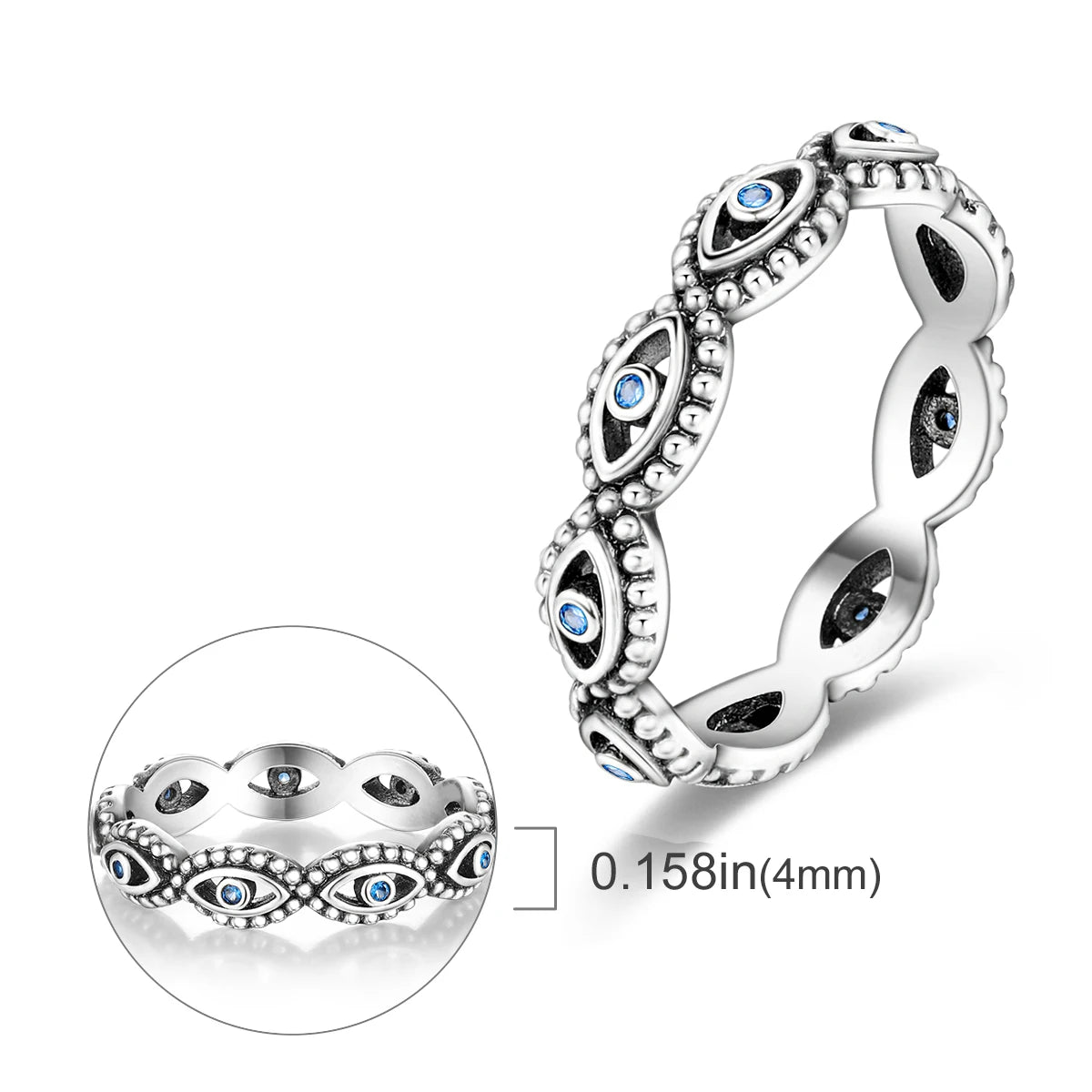 Anillo de plata 925 con diseño Original de luciérnaga y amor infinito, anillos de dedo de circón para mujer, regalo de joyería de boda de alta calidad