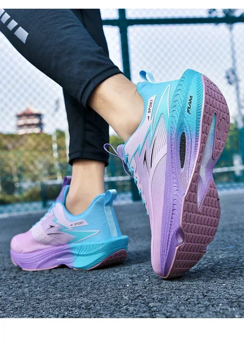 Zapatos deportivos de alta calidad para hombre, zapatillas informales con plataforma para correr, entrenador para hombre, zapatillas de baloncesto transpirables para caminar para mujer