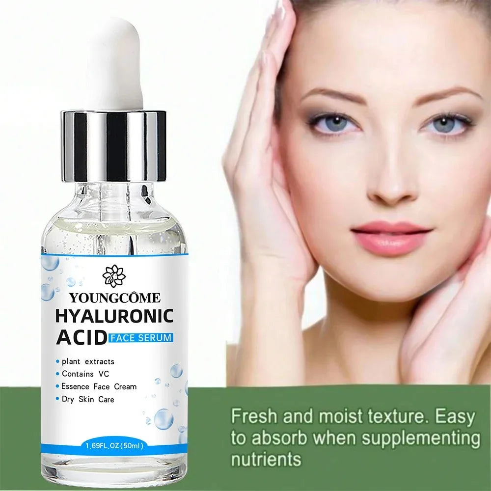 El ácido hialurónico ilumina el tono de la piel, reduce la piel seca hidratante Facial, hace que su piel suaviza productos coreanos para el cuidado de la piel