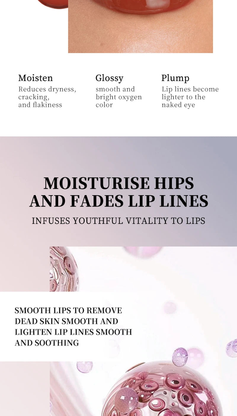 Bálsamo labial hidratante, espejo, brillo de labios, vainilla, menta, café helado, pastel, olor, lápiz labial, maquillaje de aceite de labios transparente
