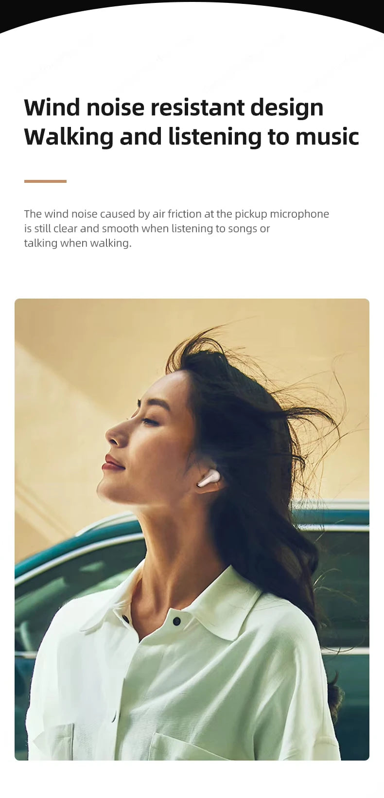 Choice Lenovo LP5 auriculares inalámbricos con Bluetooth, auriculares de música HiFi, Auriculares deportivos impermeables con micrófono, auriculares de negocios
