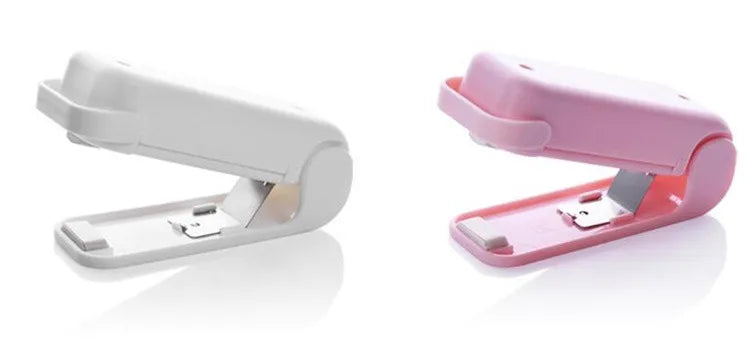 Mini máquina de sellado de bolsas Hea, sellador de paquetes, bolsas de plástico térmico para alimentos