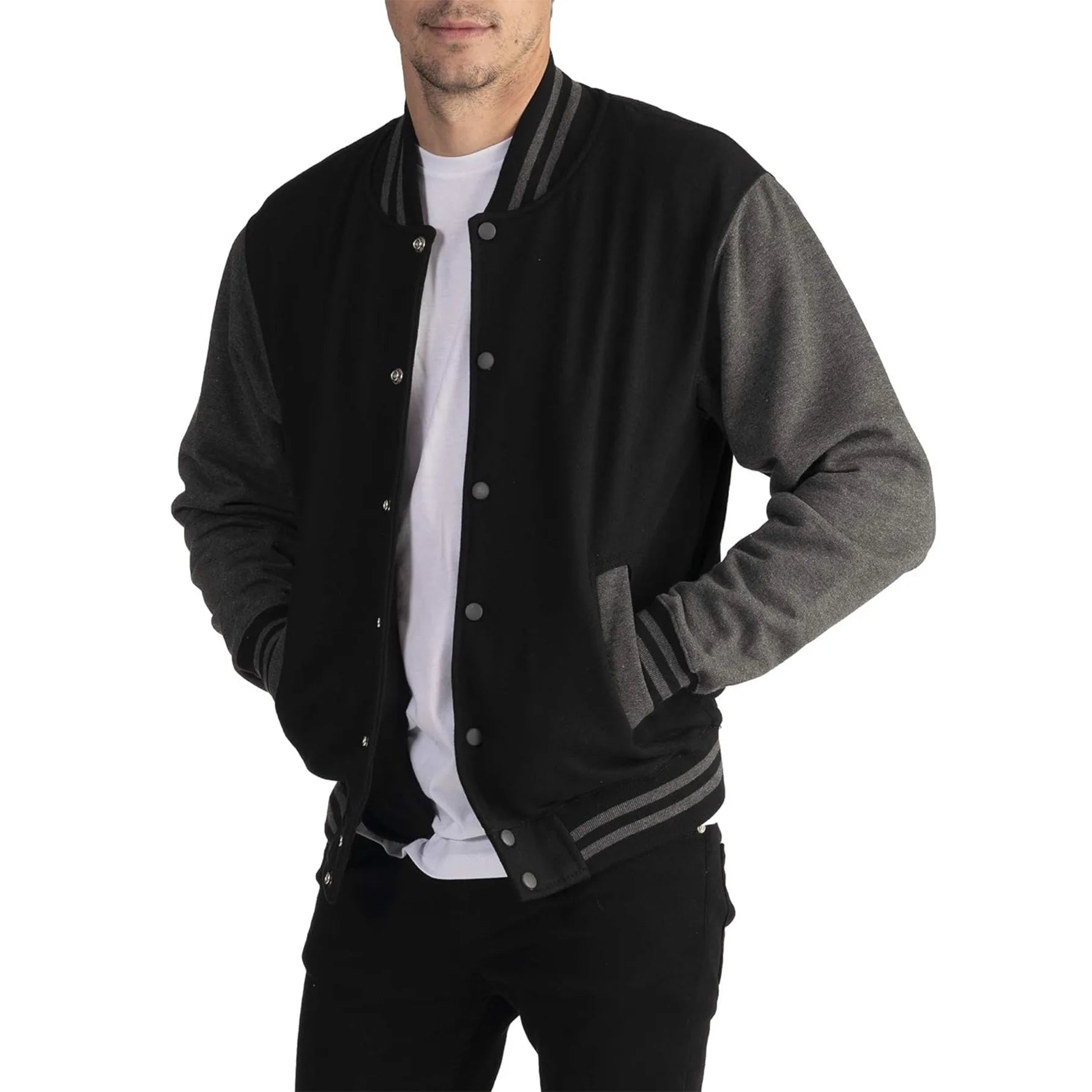 Chaqueta Bomber holgada de moda para hombre, Jersey de béisbol de marca americana, chaqueta informal de talla grande, novedad de 2023