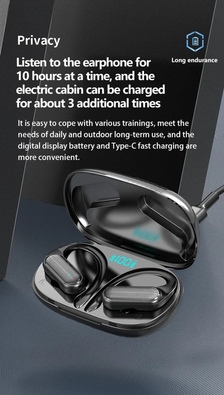 Para CB & JBL Bluetooth TWS auriculares inalámbricos A520 Auricles auriculares ganchos para las orejas juego auriculares deportivos Control táctil auriculares con micrófono