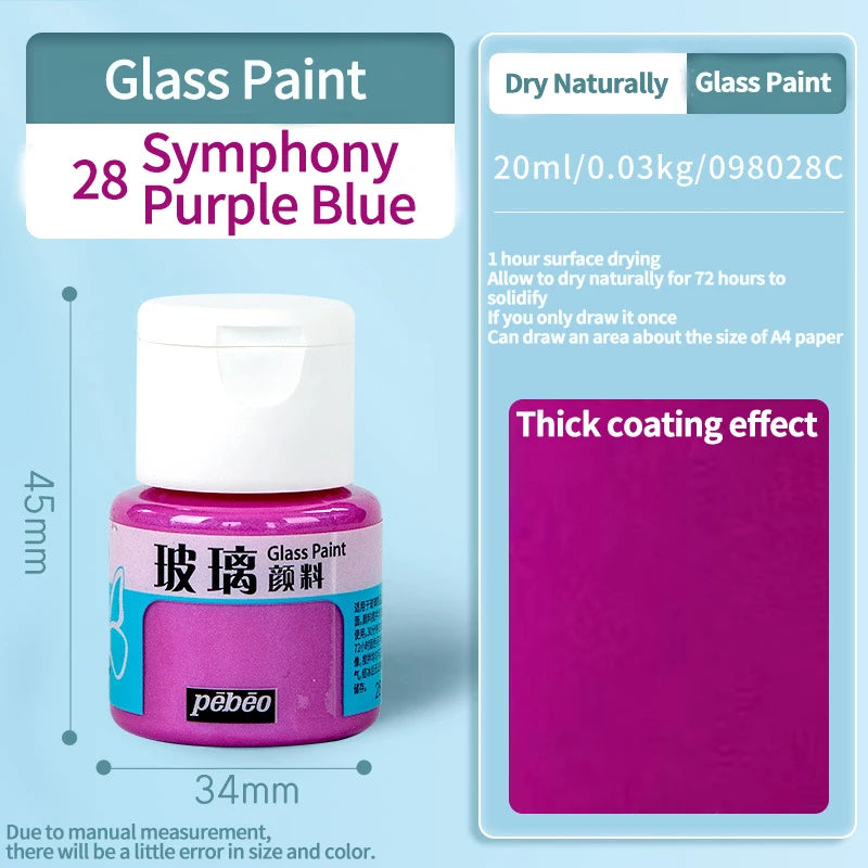 Botella de colores de pintura acrílica, 24 colores, 20/25 ml, pigmento de Graffiti hecho a mano DIY para dibujo de artista, pintura de Color agua de vidrio Gouache