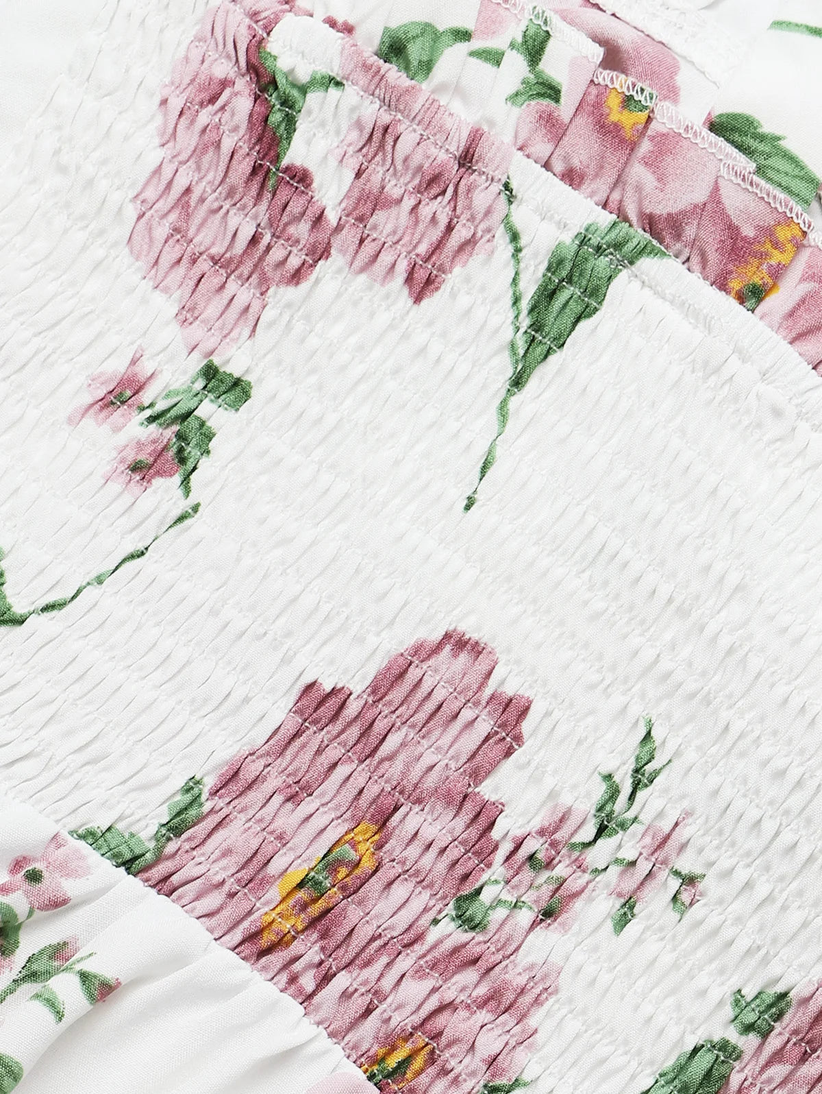 Dressfo 2025 Vestido veraniego con estampado floral para mujer, vestido de fiesta en el jardín, minivestido con lazo y volantes para verano