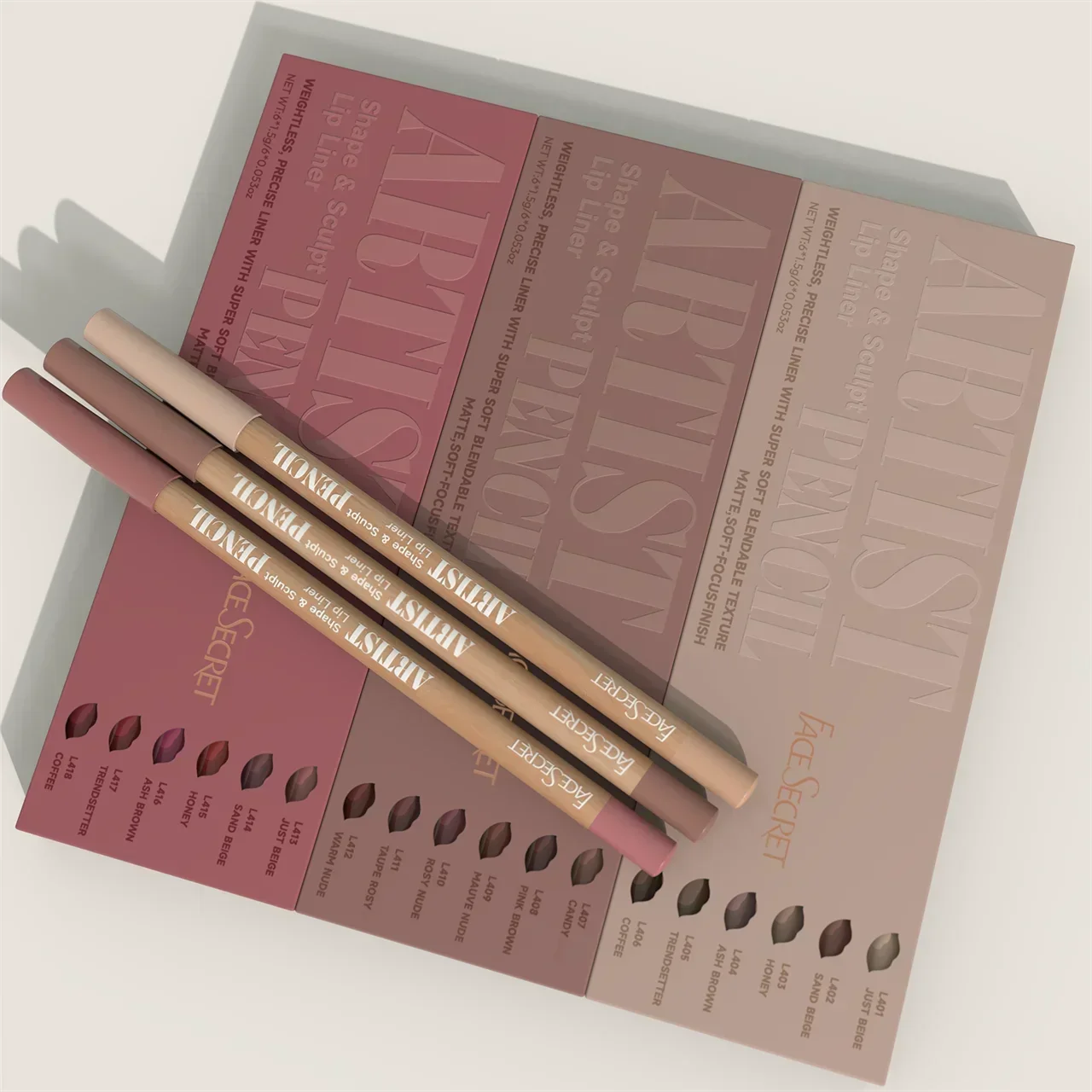 6 unids/set lápiz delineador de labios 6 colores impermeable y a prueba de sudor no es fácil de decolorar taza antiadherente juego de lápiz labial desnudo