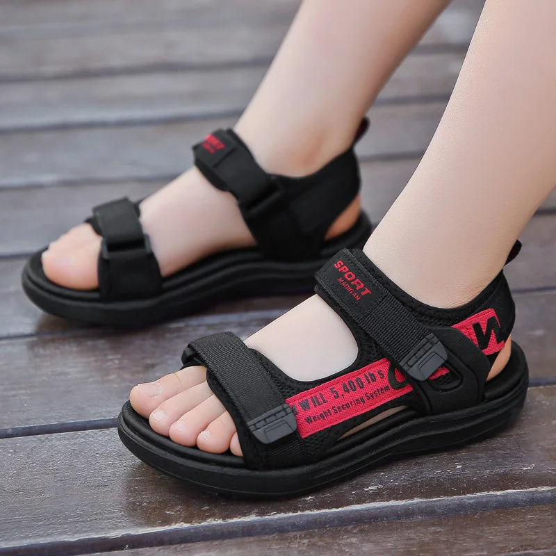 Sandalias de verano para niños, zapatillas de moda para niños y niñas, zapatos de playa al aire libre, calzado antideslizante, gran oferta