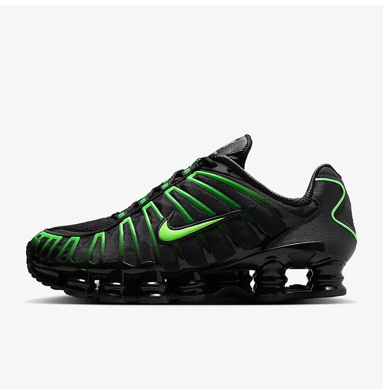 Zapatillas Nike genuinas Shox TL para hombre con pilar acolchado, a la moda, AV3595-012