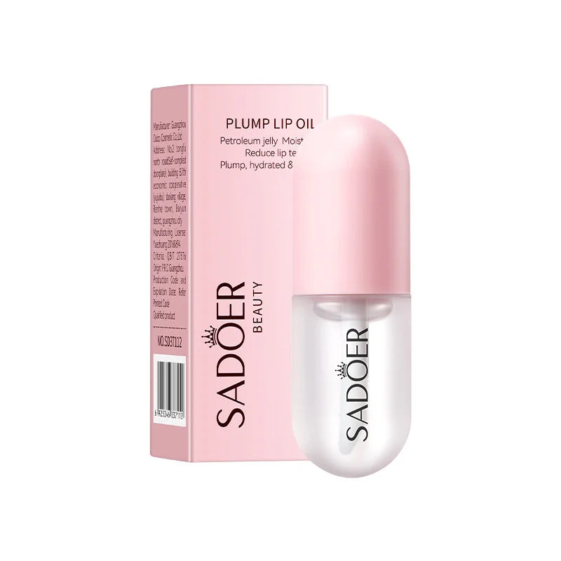 Aceite esencial para rellenar los labios, cuidado de los labios Sexy instantáneo, nutritivo, antiarrugas, hidratante, brillo de labios carpante definitivo, suero, cosméticos