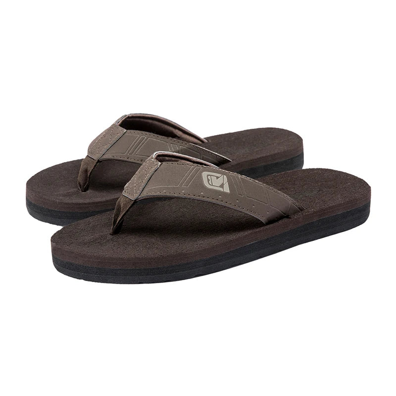 Chanclas informales para hombre, sandalias de playa, antideslizantes, planas, zapatos de casa para interiores, Verano