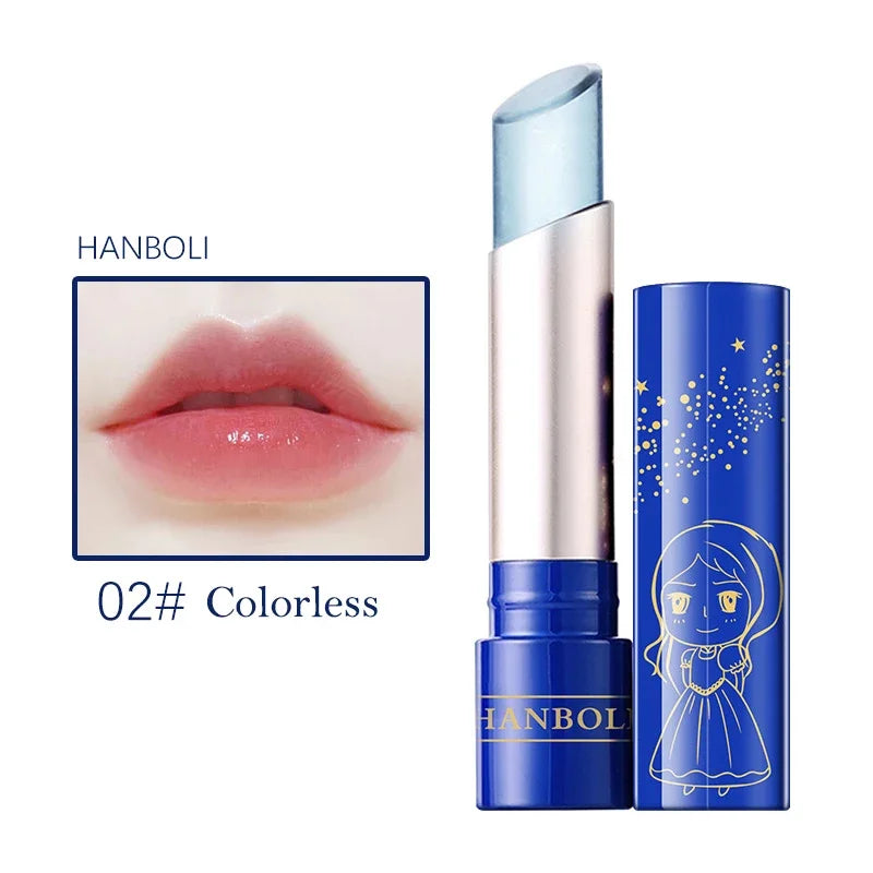 Brillo de labios de doble Color, bálsamo labial hidratante, gelatina decolorante, resistente al agua, antigrietas, cuidado de los labios, cosméticos para estudiantes, lápiz labial