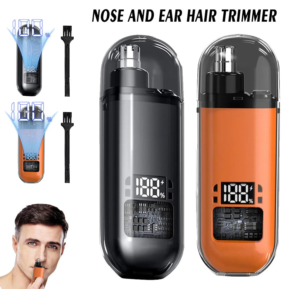 2025 nuevo recortador de pelo de nariz eléctrico Mini bolsillo nariz orejas pelo recortador de cejas para hombres cortadora recargable ﻿ electrodoméstico