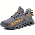 Zapatos de Seguridad con Puntera de Acero para Hombre, Zapatillas de Trabajo Ligeras, Zapatos de Trabajo Antipinchazos, Botas de Seguridad para la Construcción