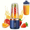 Vaso para exprimidor + vaso portátil para exteriores, vasos dobles, desmontables, fáciles de limpiar, para hacer jugos finos, licuadora de frutas, máquina para hacer bebidas, adecuado para el hogar, viajes al aire libre, o