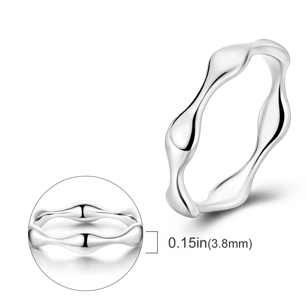 Anillo de plata 925 con diseño Original de luciérnaga y amor infinito, anillos de dedo de circón para mujer, regalo de joyería de boda de alta calidad