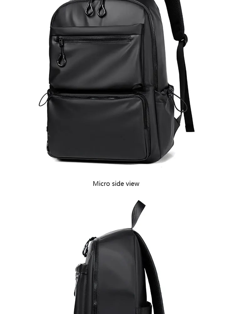 Mochila para ordenador de 14 pulgadas, mochila sencilla y duradera de gran capacidad para hombre, mochila de viaje ligera para hombre, mochila escolar para estudiantes