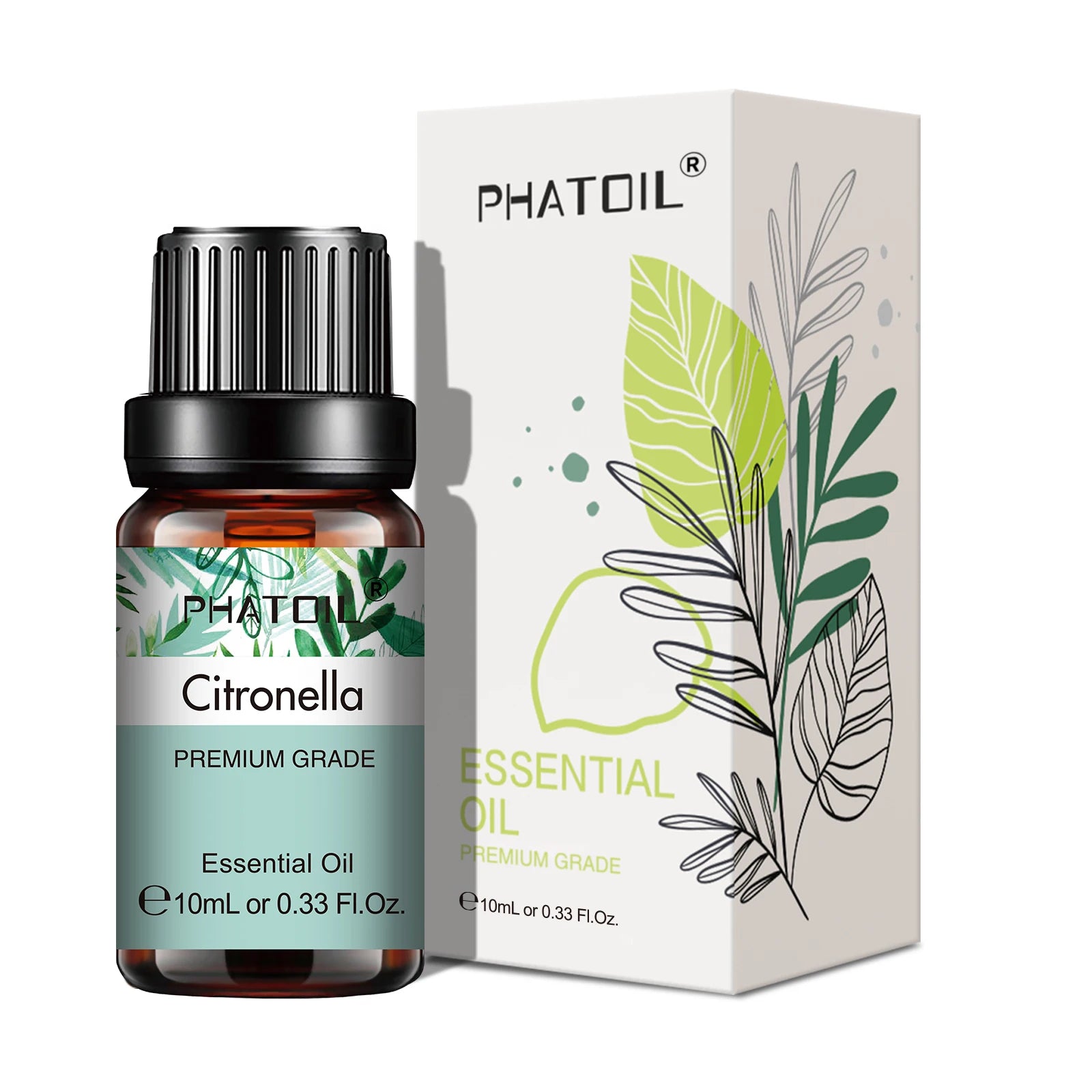 Aceites Esenciales de Lavanda de 10 ml, Puros y Naturales para Difusor, Humidificador, Aromaterapia, Aceite Aromático de Jazmín y Vainilla, para Velas y Jabones DIY