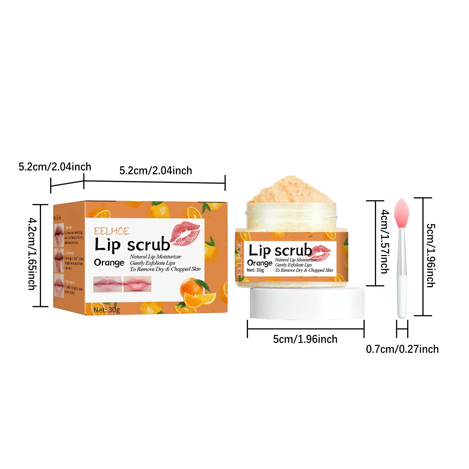 EELHOE exfoliante de labios rosa, eliminación de piel muerta, aclaramiento de líneas de labios, maquillaje hidratante antisequedad, productos para el cuidado de los labios