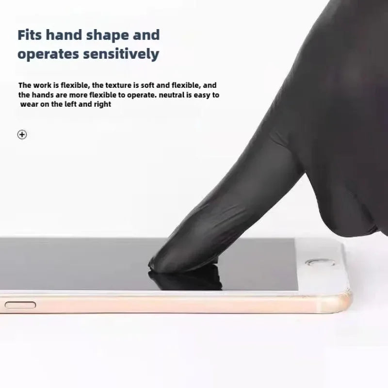 Guantes desechables de nitrilo impermeables para lavar platos, guantes de cocina para el hogar, guantes de limpieza para lavado de perros, guantes de látex para trabajo de alimentos